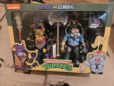 NECA Cartoon Teenage Mutant Ninja Turtles - Antrax & Scumbug Figure 2 Pack