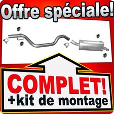 Échappement pour OPEL ZAFIRA B 1.9 CDTi pour avec FAP échappement