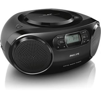 Philips W128298755 AZB500_12 Azb500 Portable Cd Player  Black ~E~