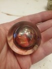 Super Rare Mini Memo Paperweight Pontal Hand Blown Desk Accent  — photo 1