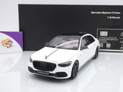 Almost Real 820142 # Mercedes-Maybach S-Klasse Night Series 2023 '' weiß '' 1:18