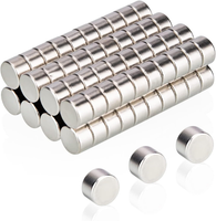 80 StüCk 5X3Mm Mini Magnete Rund, Kleine Magnete Stark, KüHlschrank Magneten Zum