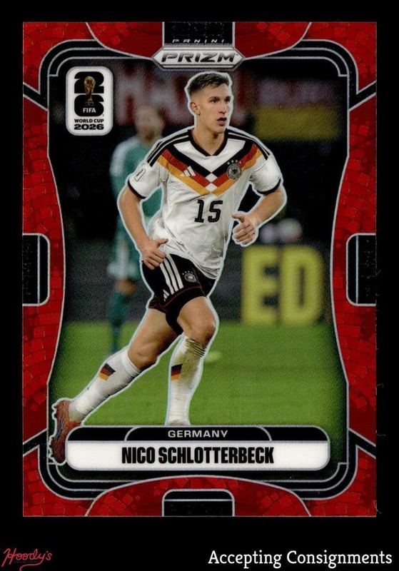 2026 Panini Prizm World Cup Prizms Maple Leaf #44 Nico Schlotterbeck 23/86