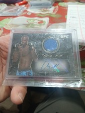 Uriah Hall 2014 Topps Ufc Bloodlines Auto Relic 42/175