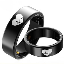Bague Connectée Smart Rring Anneau Intelligent Sport Santé ECG  SpO2 Sommeil etc