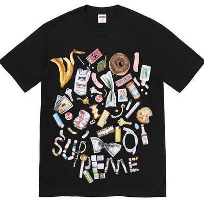 Supreme Trash Tee 2XL XXL SS23 Black DSWT Rare New Supreme Shirt Tee T-Shirt