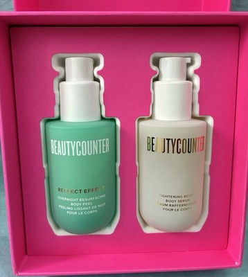 Beautycounter Renew You Body Duo: Reflect Effect Body Peel & Serum NEW IN BOX