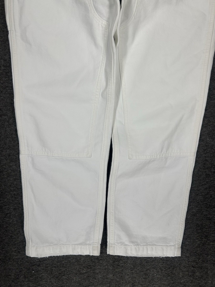 Abercrombie Fitch Pants Mens 36x32 Loose canvas Double Knee