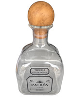 Patrón Tequila Acrylic Decanter Bottle 54oz ...