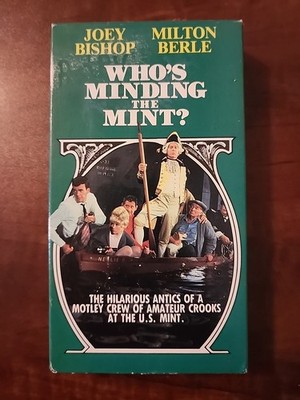 GoodTimes Home Video Who's Minding the Mint? VHS Joey Bishop Milton Berle Comedy