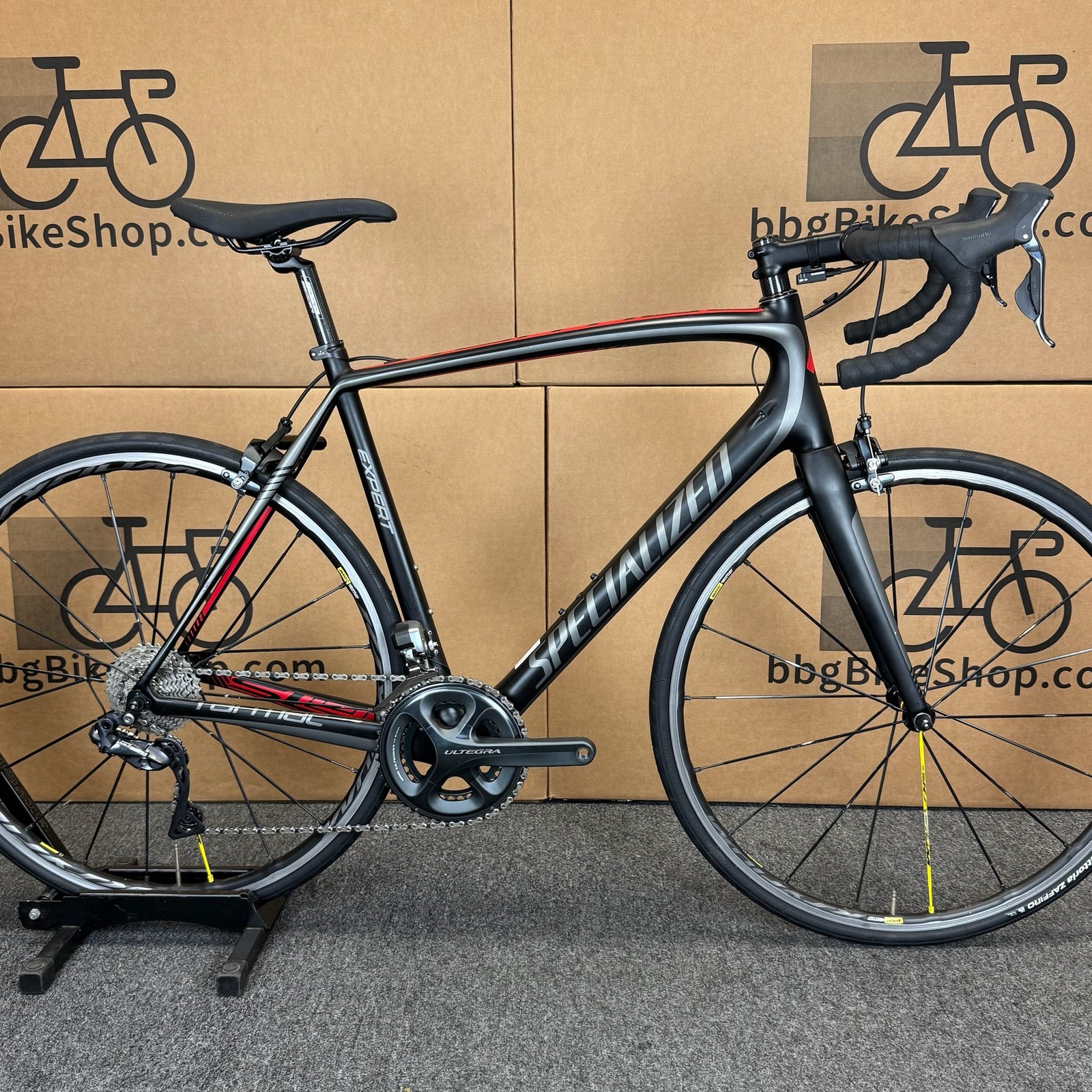 Used Specialized Tarmac SL4 Expert, 11-spd Ultegra, Carbon Road Bike-2013, 58cm