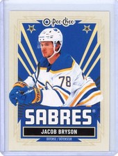 2025-26 O-Pee-Chee Jacob Bryson OPC Retro #26 - Buffalo Sabres