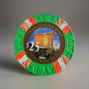 $25 Mandalay Bay 1st Edition Chip Great Condition.