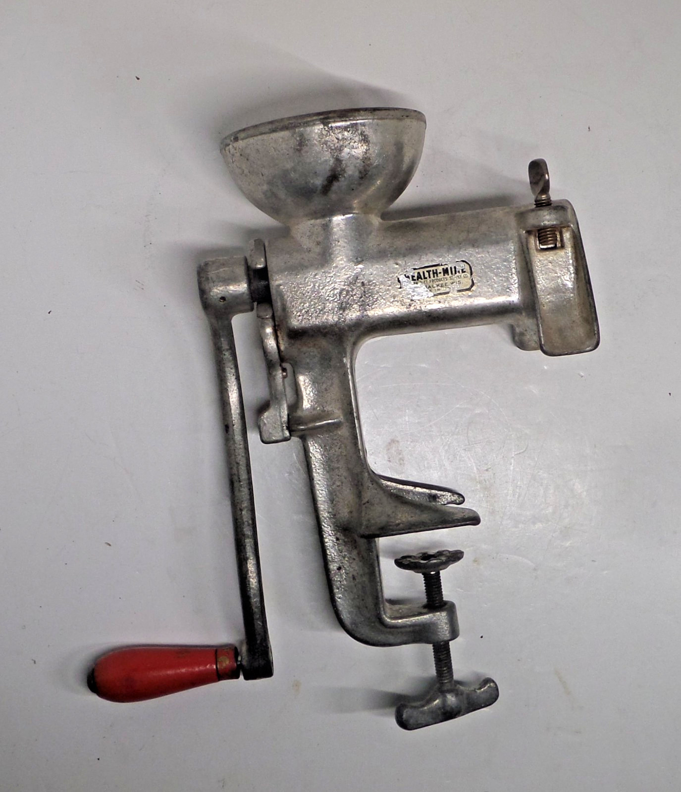 Health-Mine oil seed press expeller hand crank vintage