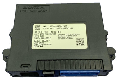 2023 HONDA PILOT OEM TELEMATIC COMMUNICATION CONTROL MODULE 8B100T90A01