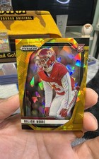 2025 Panini Prizm Draft Picks - Malachi Moore #4 Gold Ice Prizm (RC)