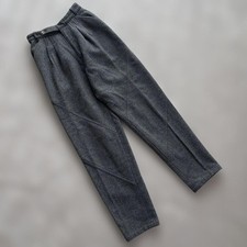 Issey Miyake Sport Thick Wool Slacks Vintage 3D Cutting Used