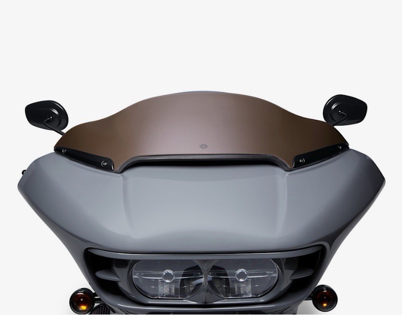 Harley Davidson Road Glide Standard 6 Zoll Windabweiser Bronze Art. 57400526