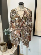 Attitudes by Renee Women's Blouse Size XS QVC Size Small Dept Store