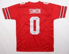 Cody Simon Signed Ohio State Buckeyes Jersey (Beckett) Arizona Cardinals L.B.