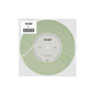 #ad Olivia Dean Man I Need Green Marble Vinyl 7quot; NEW Vinyl $16.99