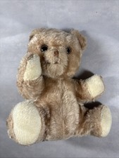 Vintage Soft Bear Plush Brown Teddy Bear K1