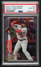 2020 Topps Chrome Refractor Randy Arozarena #49 Rookie RC 03rx