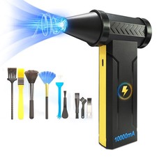 Compressed Air Duster 160000RPM, 10000mAh 3 Gear Electric Air Blower, Powerfu...