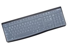 Keyboard Cover for Logitech K120 MK120 Wired Keyboard, Ultra Thin Clear