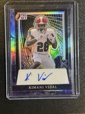 2024 Leaf Pro Set Chargers Kimani Vidal RC -  Rookie Refractor Auto True #d 1/1