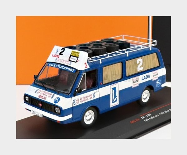 Ixo-Models RAC373X RAF 2203 Minibus Team Rally Lada Service Assistance 1984-image