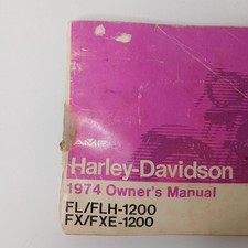 Harley Davidson FLH Motorcycle Repair Manuals & Literature for