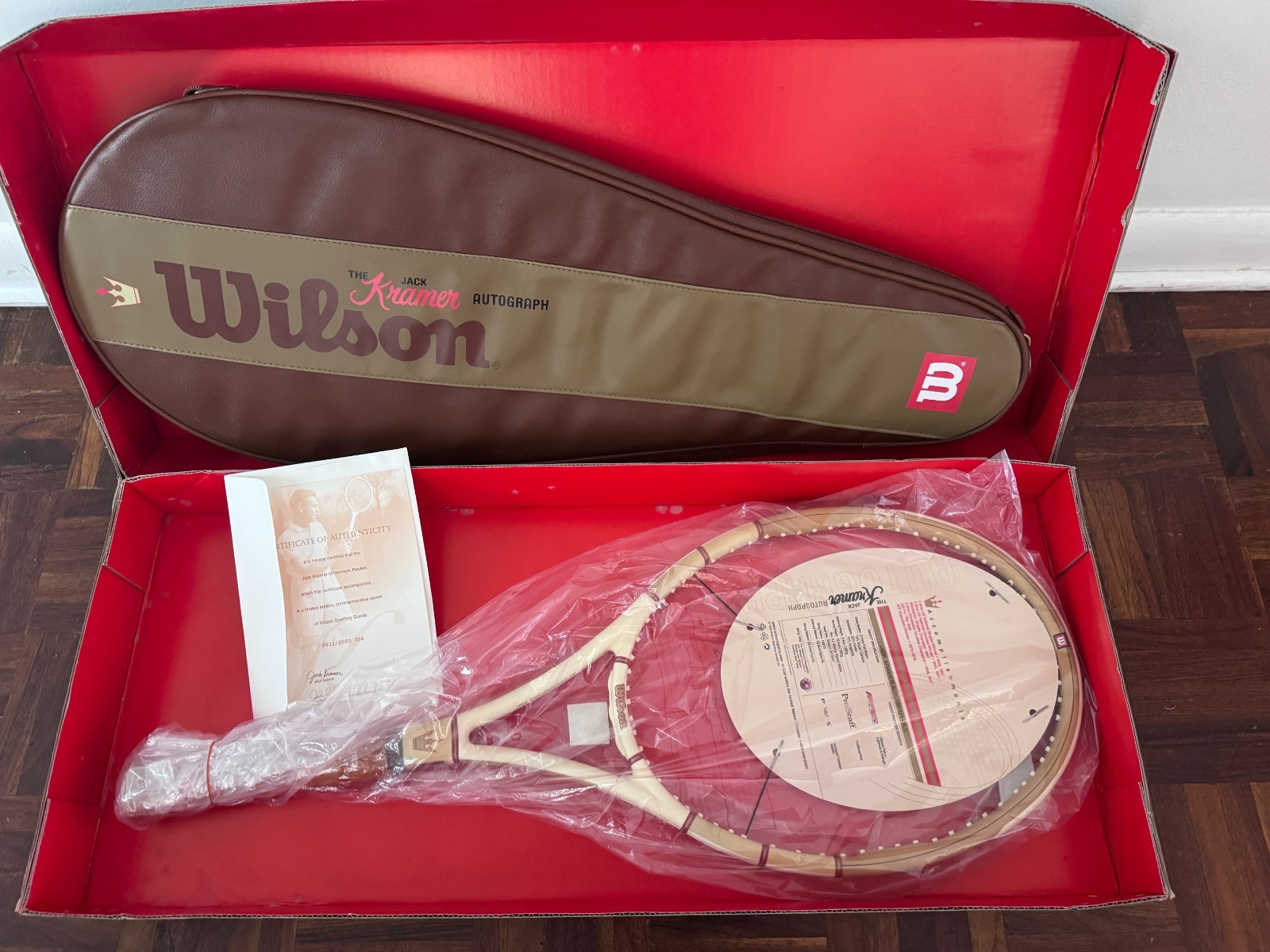 Jack Kramer Autograph Limited Edition, Wilson Pro Staff tennis racquet