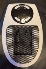 Portable Electric Wall Plug-In Heater Fan with Timer and Remote Control