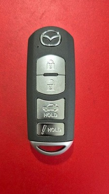 OEM REFURBISHED 2014 - 2019 Mazda Smart Key 4B Fob FCC WAZSKE13D01 - GJY9-67-5DY
