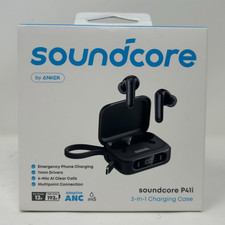 Soundcore P41i by Anker, Adaptive Noise Cancelling Earbuds 3-in-1 Charging Case