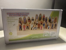 Constructive Playthings Wooden Community Helpers 25 piece Set