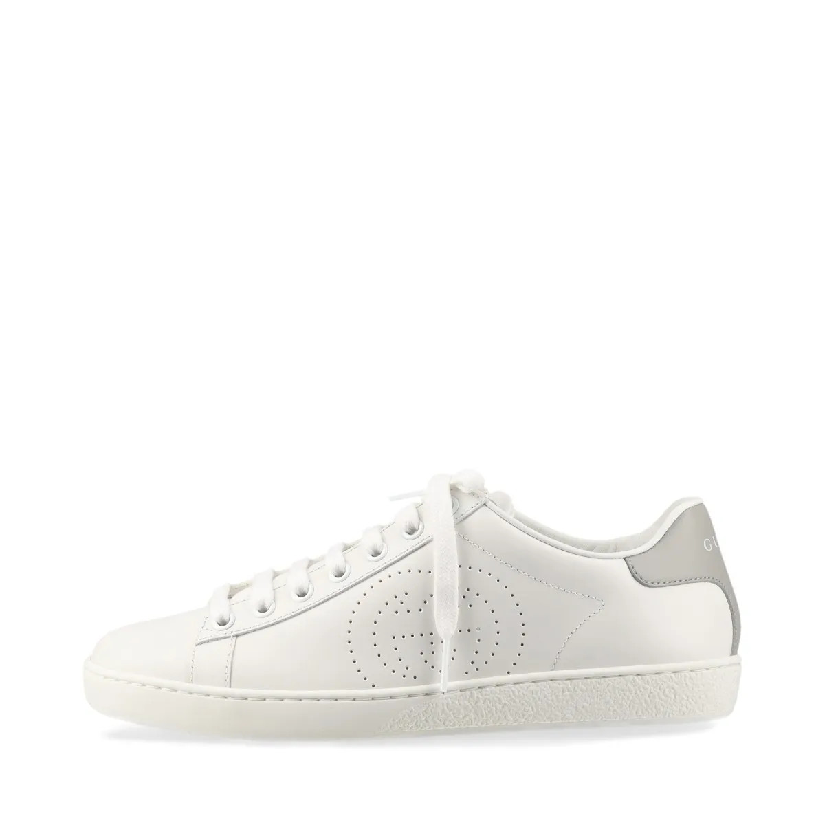 GUCCI フラットシューズ ホワイト 36 1/2 GUCCI グッチ スニーカー レディース ブランド 靴 シューズ