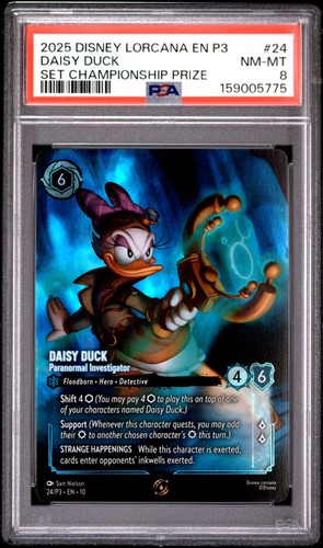 Daisy Duck - Paranormal Investigator graded PSA 8 for sale on eBay