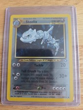 Pokémon TCG Steelix 15/111 Holo Unlimited Neo Genesis 2000
