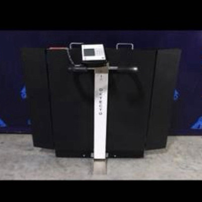 Detecto 6550 Wheelchair Scale Digital Black, Digital Scale medical practice