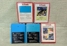Lot of (5) The Moody Blues 8-Track PADS, SPLICE GOOD✅ Days Of Future Passed 