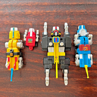 WEP LJN toys ltd Voltron black Golion broken W.E.P macao pullback parts vintage