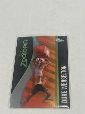 2025 Topps Chrome Disney Zootopia Icons Duke Weaselton ZI-7 | eBay