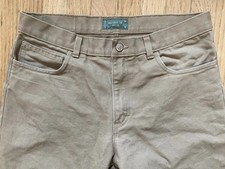 Best Made Co. Pants 34x30 5-Pocket Khaki Cotton Canvas Made in USA Company
