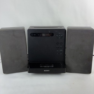 Sony CMT-LX20i FM/AM Radio iPod CD MP3 Micro Hi-Fi System w/Speakers Hcd-lx20i