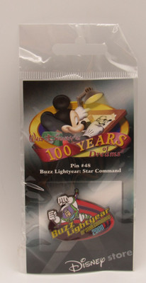Disney 100 Years of Dreams #48 Buzz Lightyear Star Command Pin