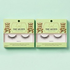 2 Pack Kiss Lash Couture The Muses False Eyelashes Supreme Reusable 2 Pairs