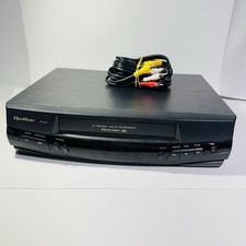Quasar VHQ-950 VCR 4-Head Hi-Fi Stereo Omnivision VHS Media TESTED WORKS
