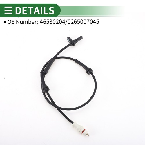 Capteur ABS pour Fiat Seicento/600 1998-2010, 2 pièces, No.46530204/0265007045 - Foto 5 di 7